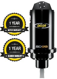 Digga North America - SD95 Auger Drive Unit