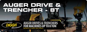 Digga North America - Auger Drives & Trenchers up to 8t Brochure