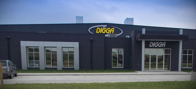 Digga North America - Trenchers for skid steers and excavators.