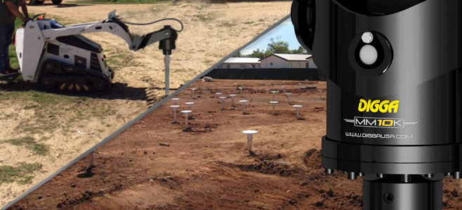 Digga North America - Mini anchor drives.
