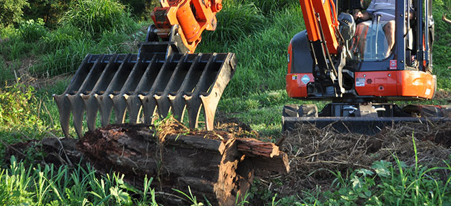 Skid Steer Loader Piling Extension Solutions - Digga North America