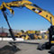 Digga PDI-20 with a ryno hitch  mounted onto an excavator